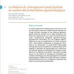 Théorie du changement participative au service de l'agroécologie