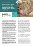 Promoting the rights of farmers and their varieties under seed policies on the African continent